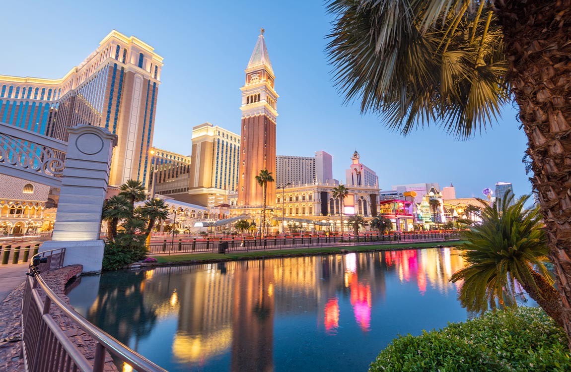 Skyline of Las Vegas 